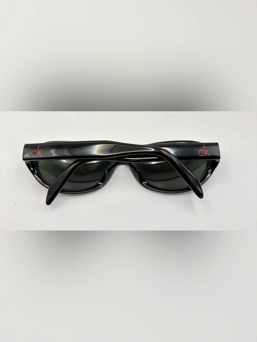 Calvin Klein 3037S Black Oval Sunglasses Frames Only